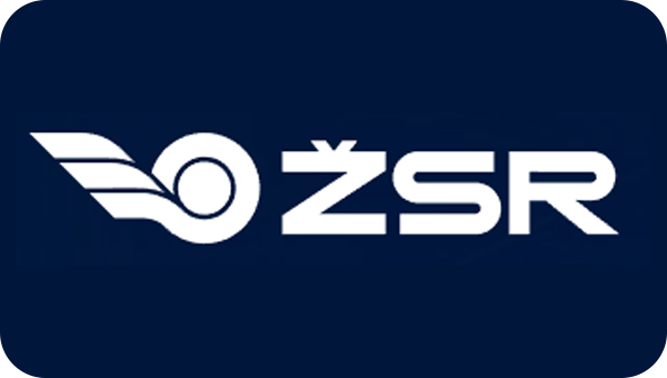 Logo společnosti Železnice Slovenskej republiky